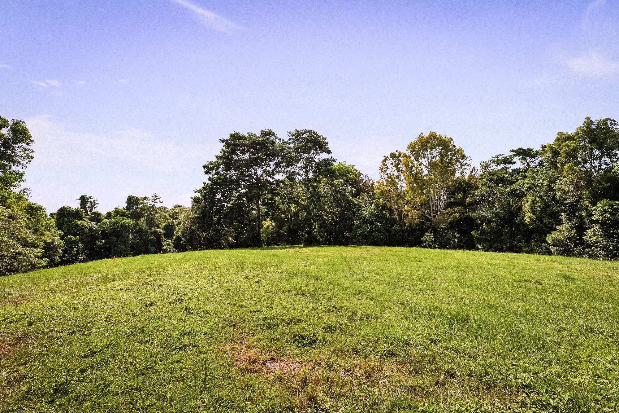 Lot 14, the cleared site as it stands today