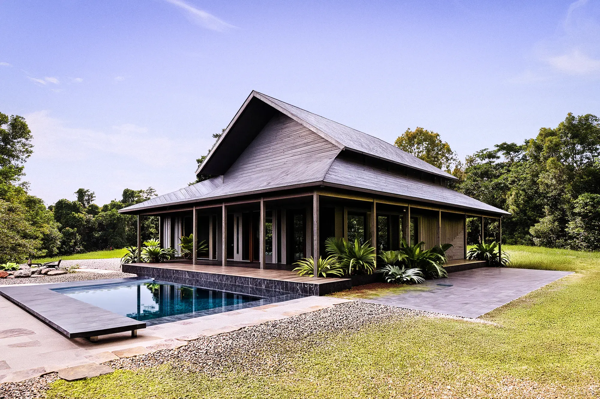 Lot 14, a home visualised on the cleared site