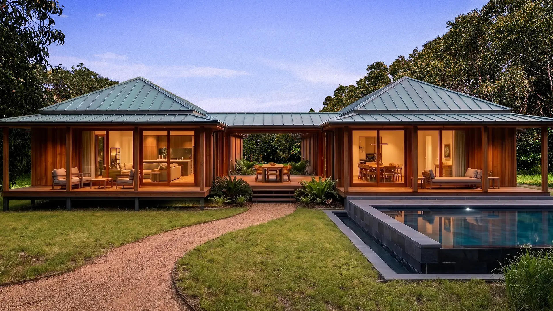 Lot 17, a home visualised on the cleared site