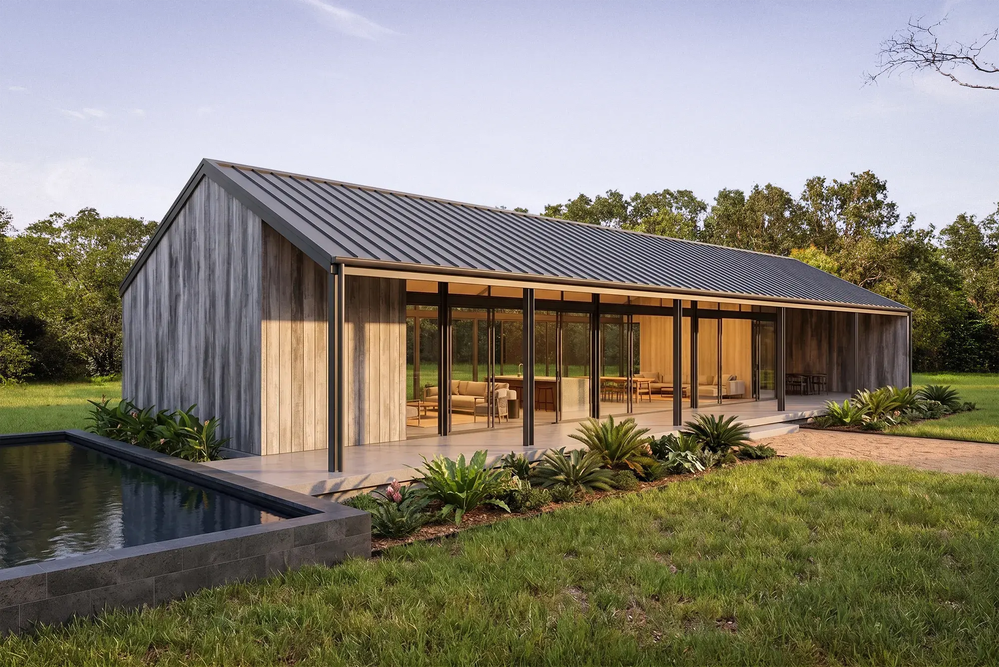 Lot 19, a home visualised on the cleared site