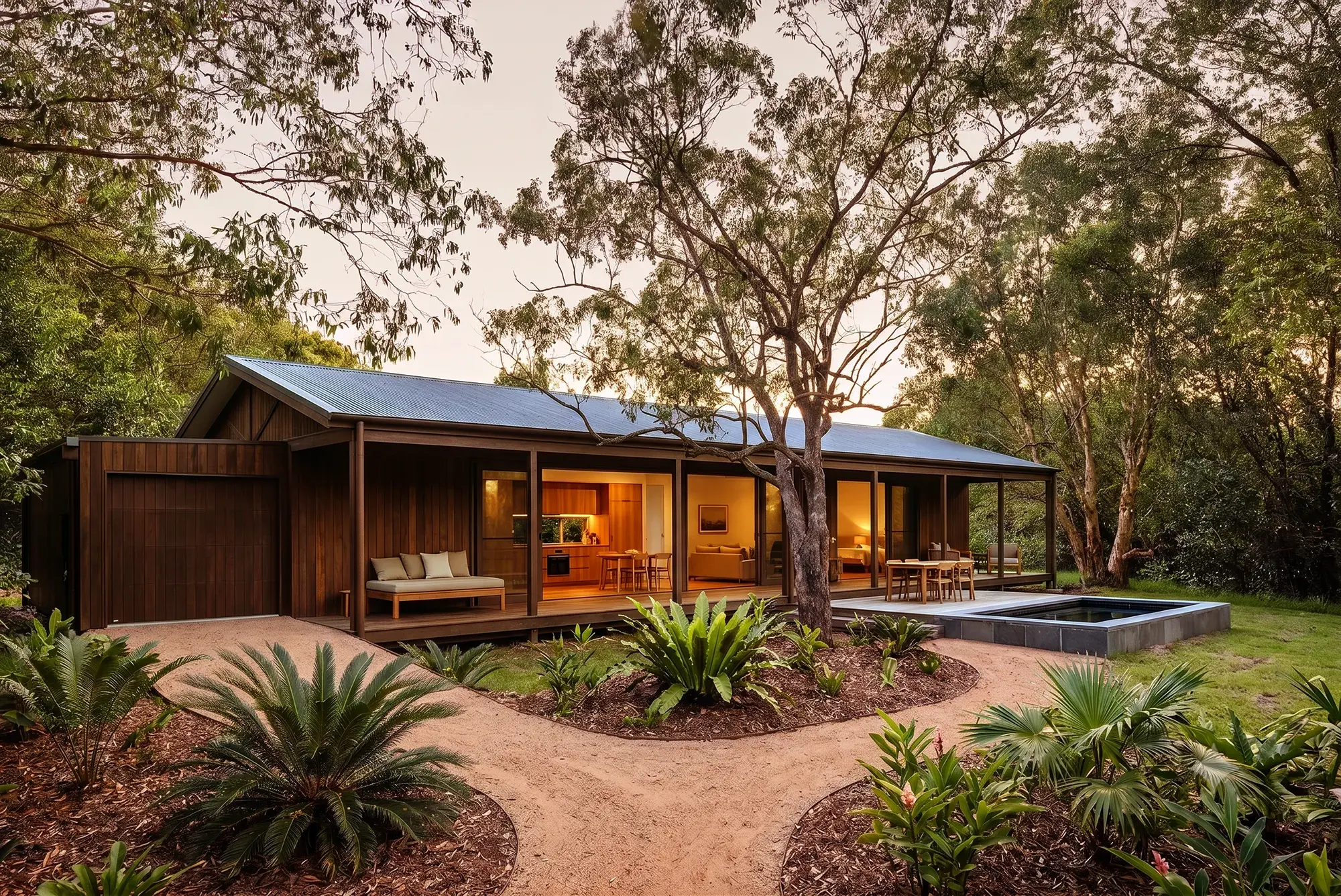 Lot 21, a home visualised on the cleared site