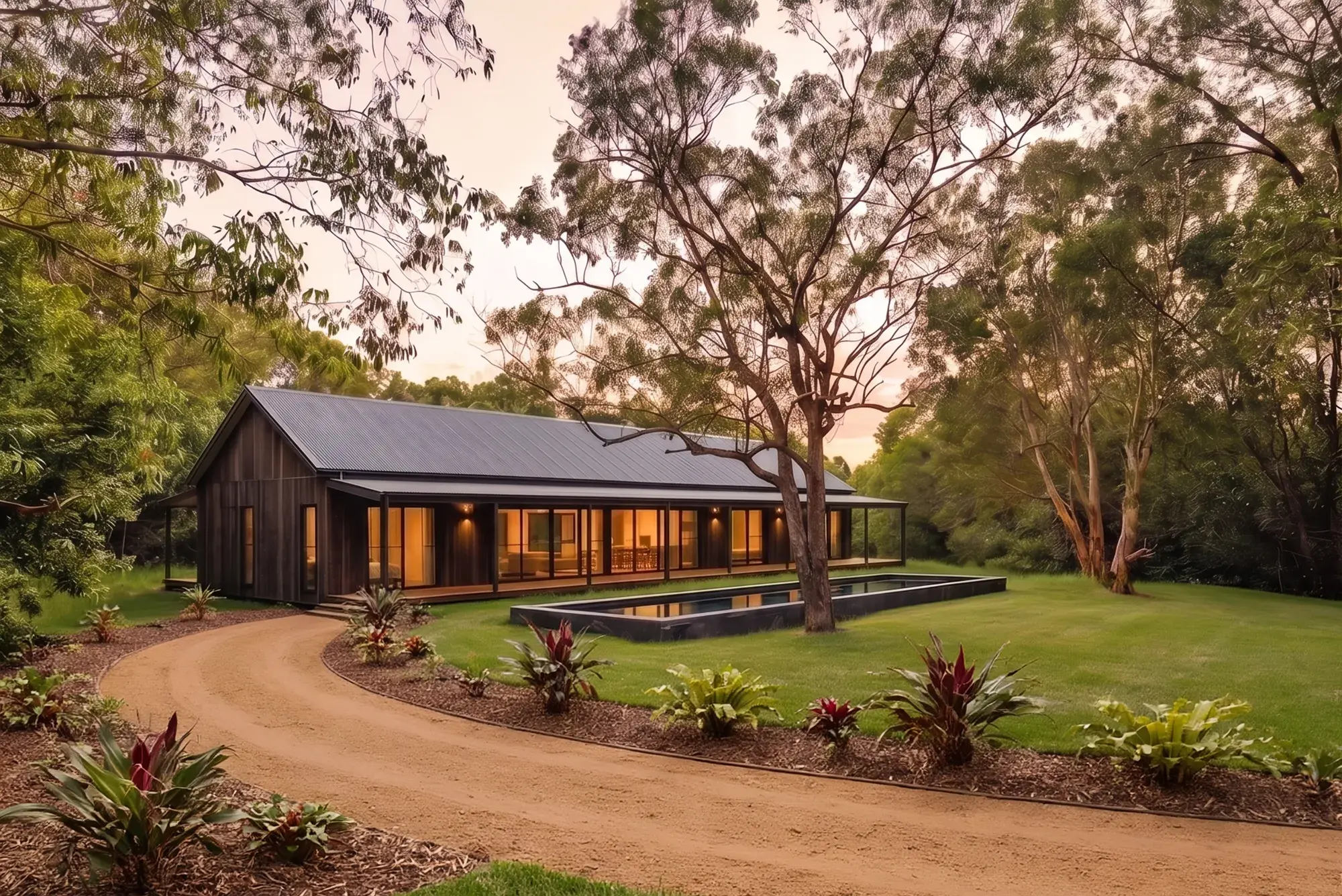 Lot 21, a home visualised on the cleared site