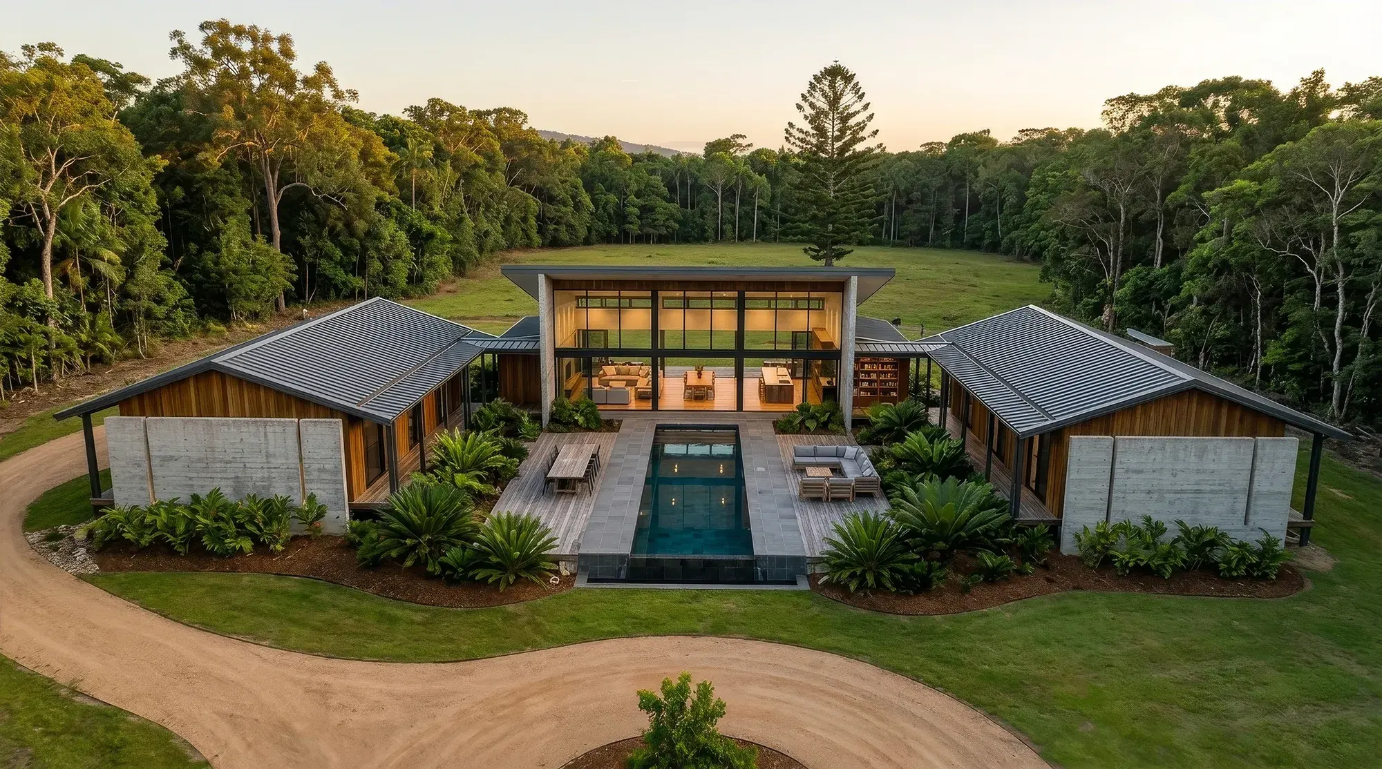 Lot 23, a home visualised on the cleared site