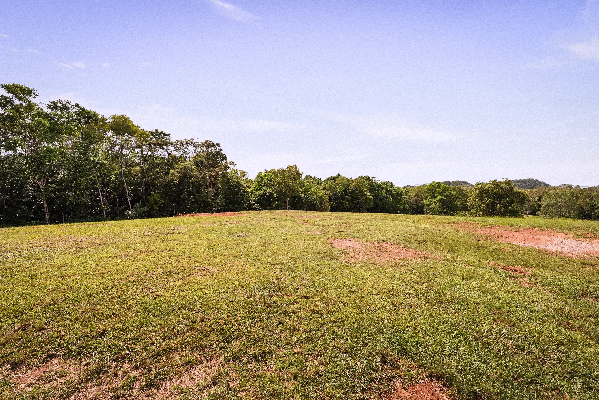 Lot 24, the cleared site as it stands today