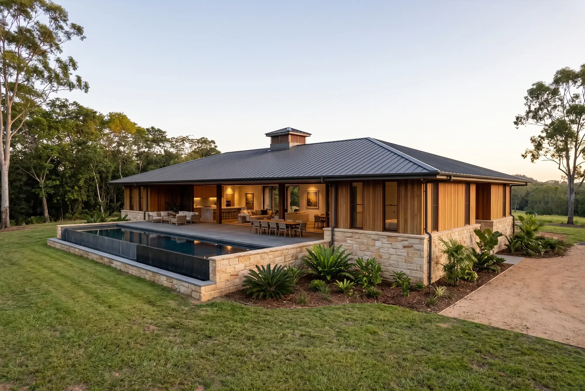 Lot 24, a home visualised on the cleared site