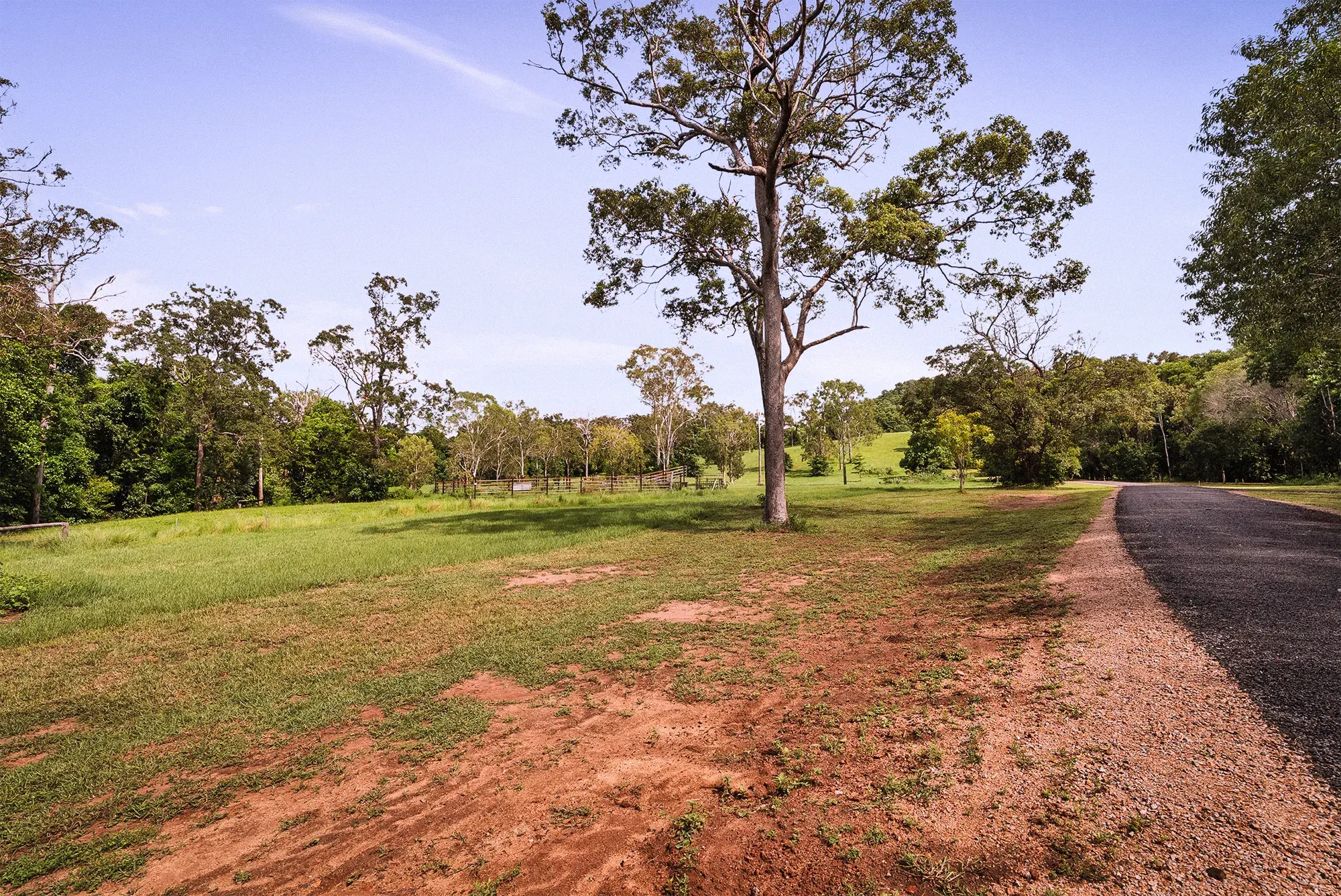 Lot 25, the cleared site as it stands today